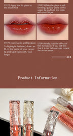 Lip Gloss Long-lasting Moisturizing Easy Halo-dyeing Waterproof Mirror Water Glass Lip Gloss Transparent Color Cosmetics