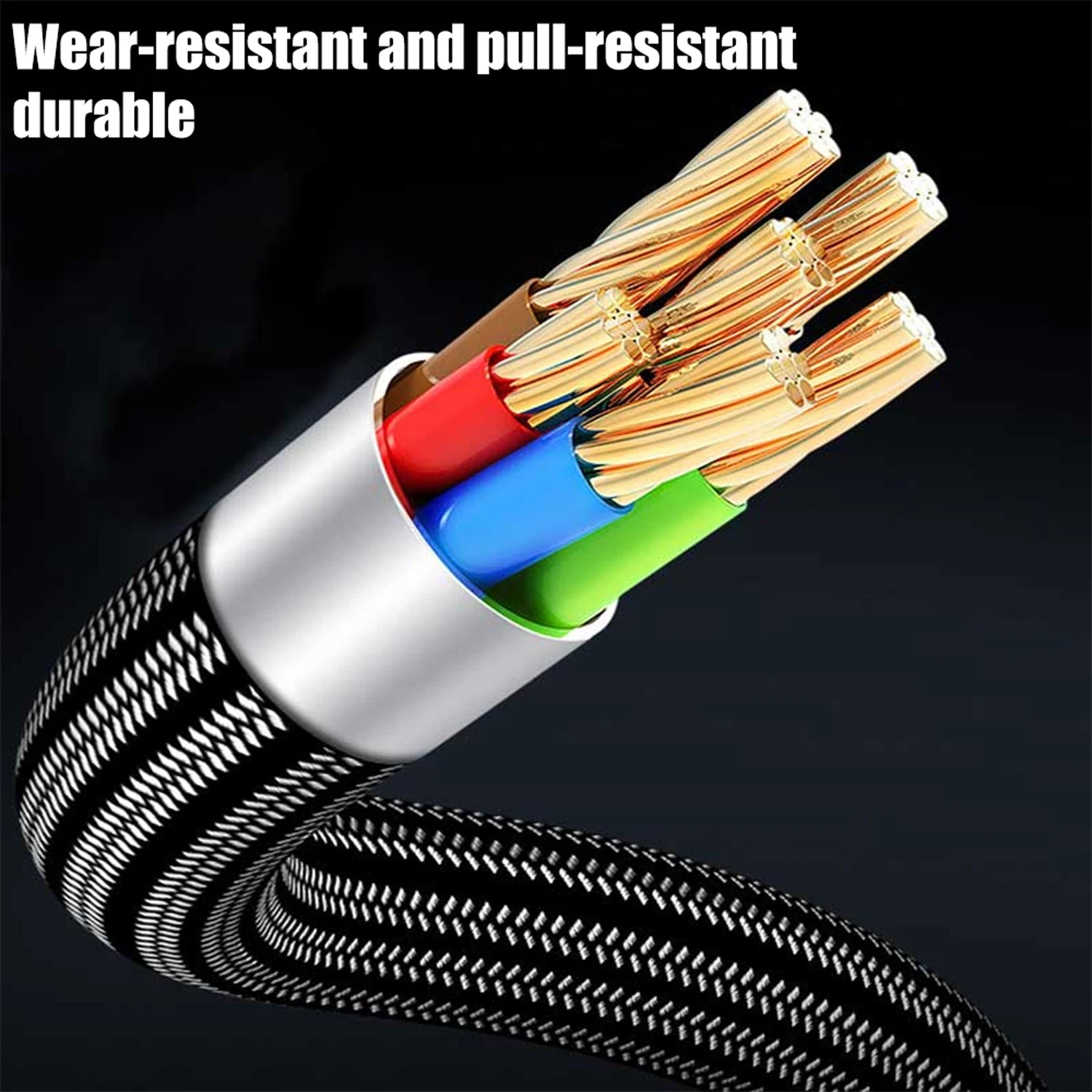 240W Nylon USB Type C Super Fast Charging Cable For Samsung Xiaomi Huawei Honor LED Digital Display USB C Charger Data Cord