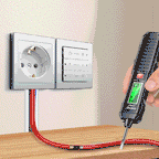 ANENG VD807 One-word Induction Portable 50/60Hz Smart Electric Pen Tester NCV Sensor AC 12-300V Non-contact Wire Detector Tools