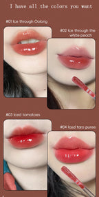 Lip Gloss Long-lasting Moisturizing Easy Halo-dyeing Waterproof Mirror Water Glass Lip Gloss Transparent Color Cosmetics