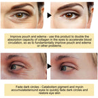 60PCS 24K Gold Eye Mask Anti Dark Circles Removal Eyes Bags Moisturizing Firming Eye Patches Eyes Skin Care Products