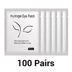 100pairs eye patches eyelash extension under eyelashes fake lashes stickers lash extension supplies patches for building eyelid