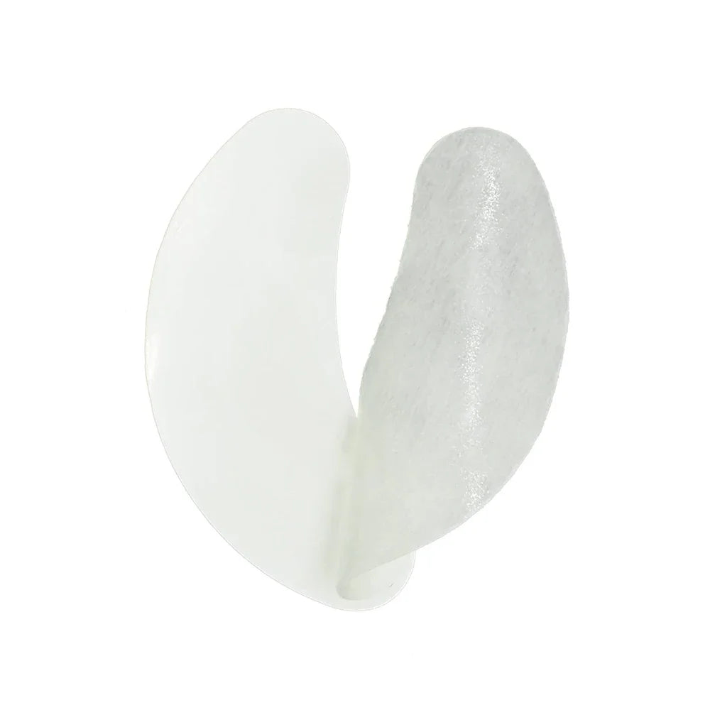 100Pairs Lint Free Under Eye Gel Pads Hydrating Eye Paper Patches Grafted Eyelashes Extension Eye Tips Sticker Wraps Makeup Tool