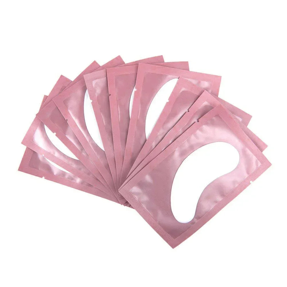 100pairs eye patches eyelash extension under eyelashes fake lashes stickers lash extension supplies patches for building eyelid