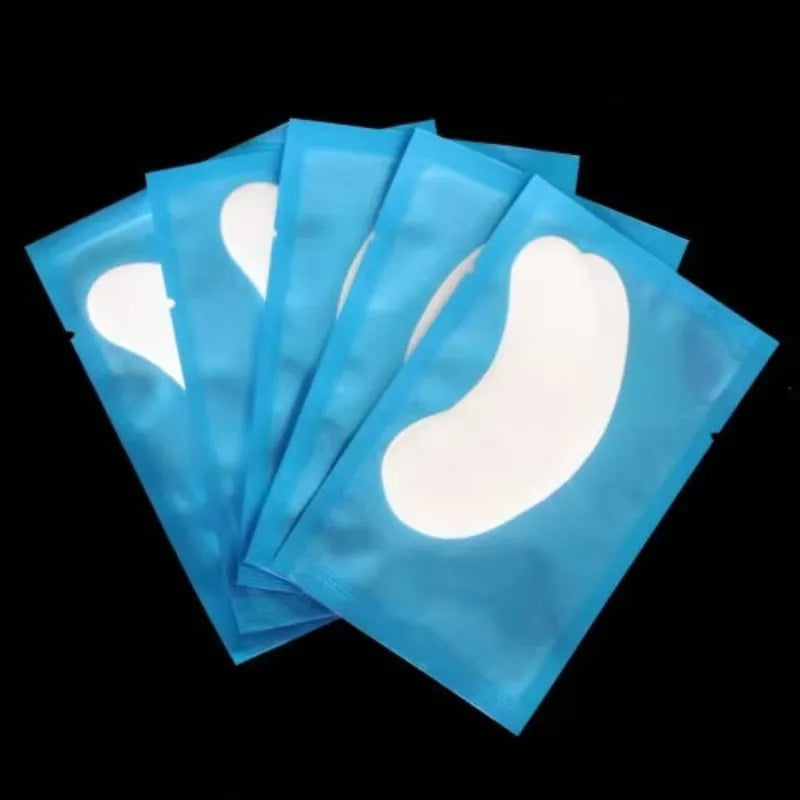 100pairs eye patches eyelash extension under eyelashes fake lashes stickers lash extension supplies patches for building eyelid