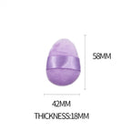 Cotton Purple Powder Puff Large Medium And Small Mini Eye Shadow No Dead Corner Makeup Puff Cosmetic Tool