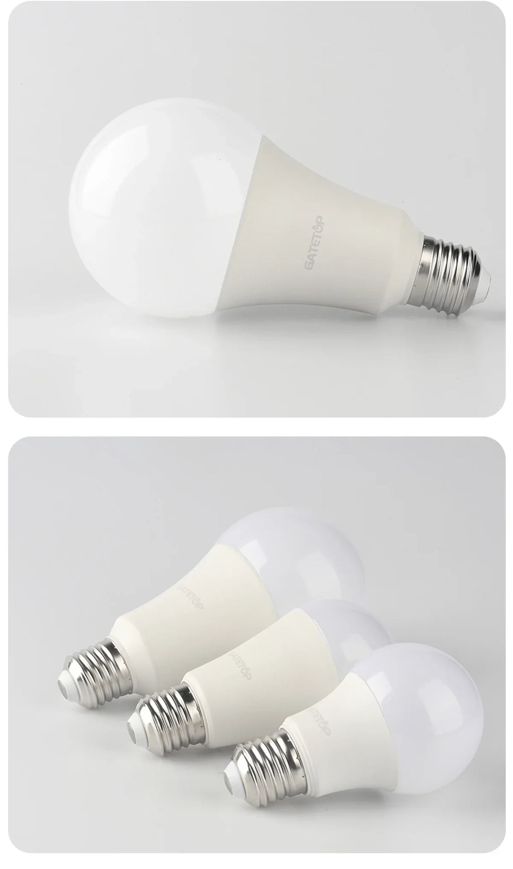 10pcs/lot LED bulb E27 AC 110V 220V 3W 8W 9W 12W 15W 18W 20W 24W LED A60 G45 lamp Saving Cold Warm White Bulbs for Home Light