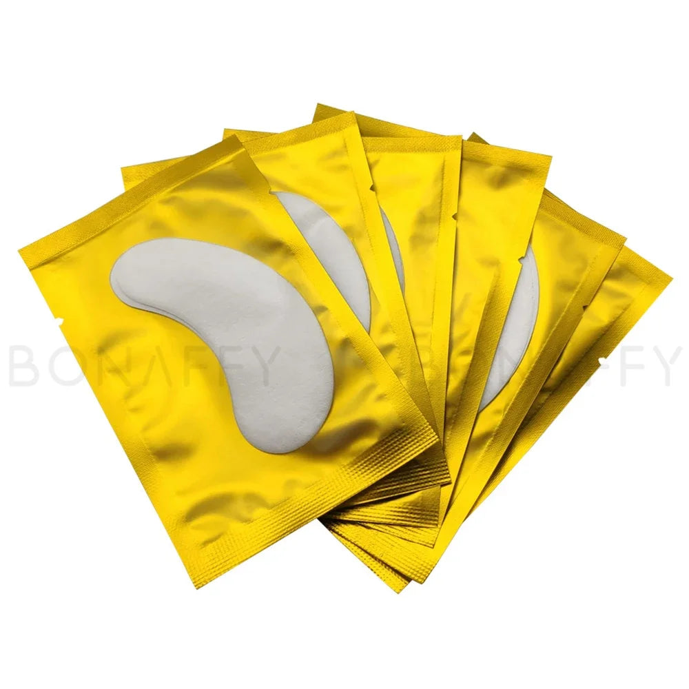 100pairs eye patches eyelash extension under eyelashes fake lashes stickers lash extension supplies patches for building eyelid