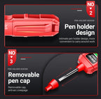 ANENG VD807 One-word Induction Portable 50/60Hz Smart Electric Pen Tester NCV Sensor AC 12-300V Non-contact Wire Detector Tools