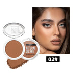 QIBEST Cream Contour Palette Dark Bronzing Powder Charlotte Makeup For Face Highlighter Bronzer Long-Lasting Concealer Cosmetics