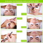 100pairs eye patches eyelash extension under eyelashes fake lashes stickers lash extension supplies patches for building eyelid