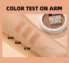 QIBEST Cream Contour Palette Dark Bronzing Powder Charlotte Makeup For Face Highlighter Bronzer Long-Lasting Concealer Cosmetics
