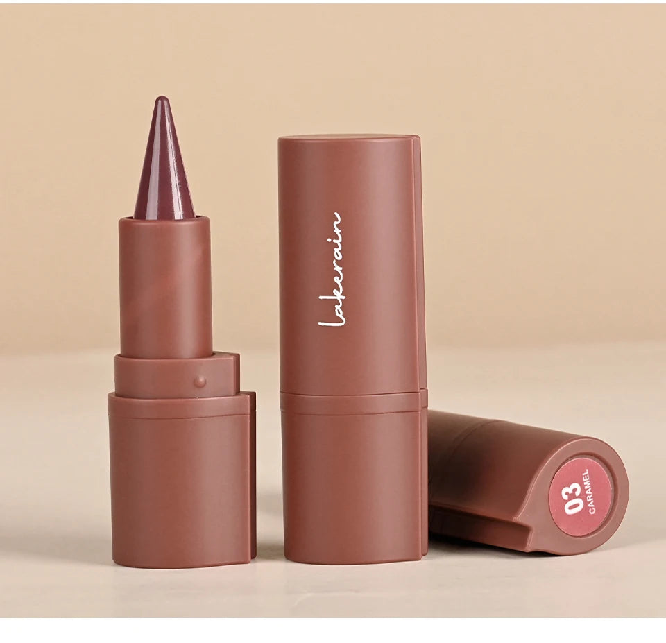 Matte Liner Lipstick Pen Gradient Lip Liner Red Brown Lipsticks Pencil Lasting Waterproof Lip Stick Sexy Women Lip Cosmetics