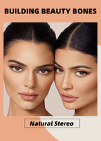 QIBEST Cream Contour Palette Dark Bronzing Powder Charlotte Makeup For Face Highlighter Bronzer Long-Lasting Concealer Cosmetics